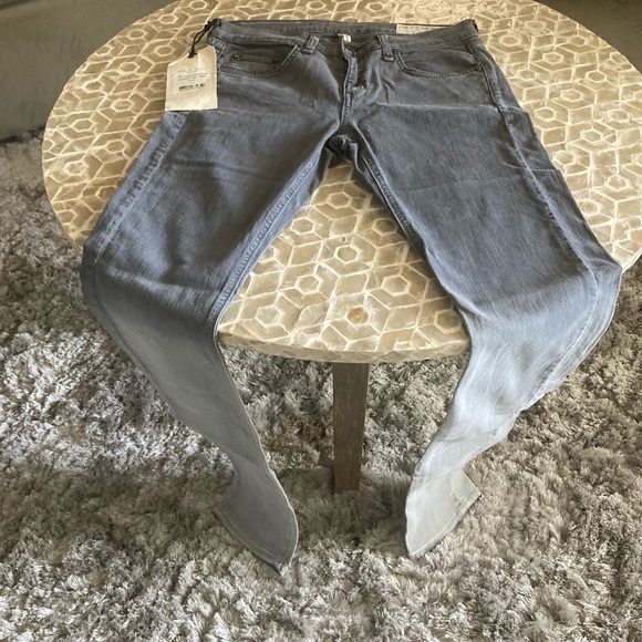 NEW! rag & bone ‘Dre’ mid-rise charcoal ombré skinny jeans (26) - Picture 2 of 9